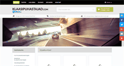Desktop Screenshot of klaasipuhastajad.com